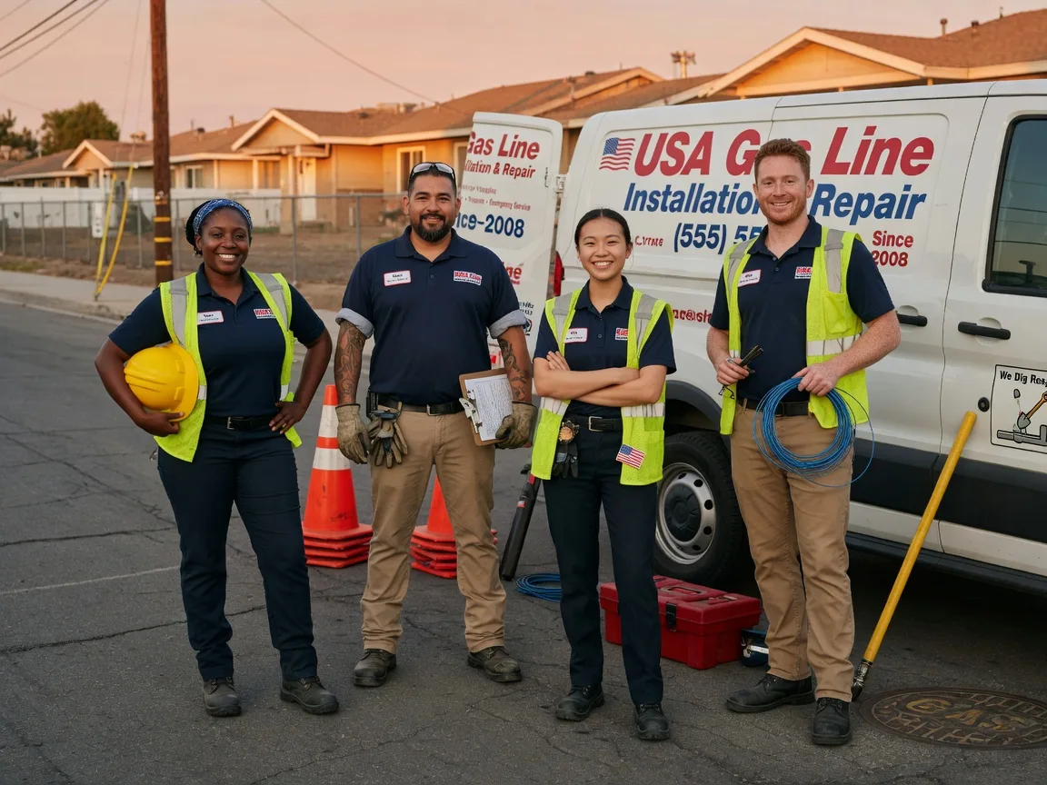 Gas Line Installation company in Mabel, MN